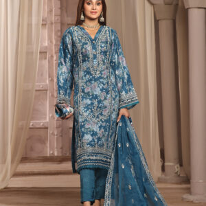 FB-133 | Marine Blue | 3 Pcs Semi-Stitch