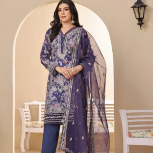 FB-133 | Midnight Violet | 3 Pcs Semi-Stitch