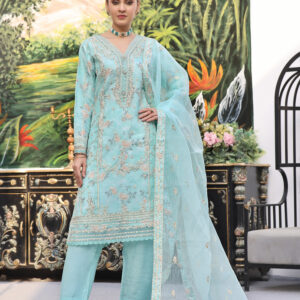 FB-133 | Celestial Blue | 3 Pcs Semi-Stitch