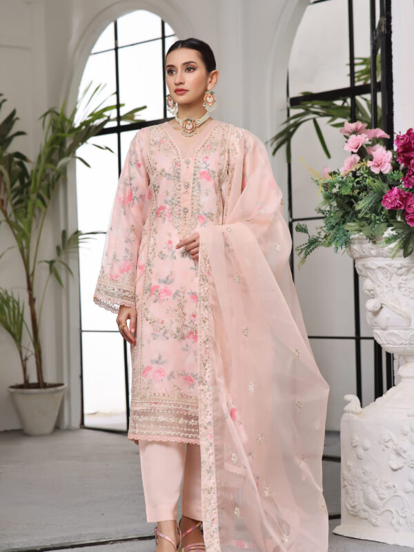 FB-133 | Peach Blossom | 3 Pcs Semi-Stitch