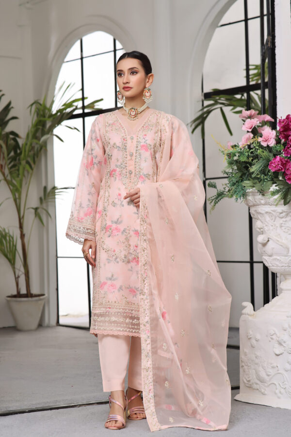 FB-133 | Peach Blossom | 3 Pcs Semi-Stitch