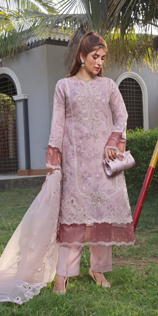 FB-191 | Muted Lilac | 3 Pcs Semi-Stitch