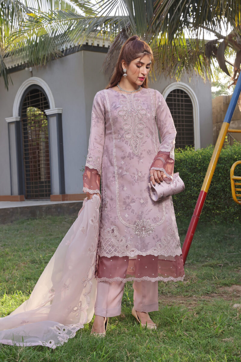 FB-191 | Muted Lilac | 3 Pcs Semi-Stitch