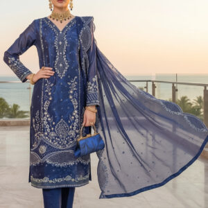 FB-260 | Dark Blue | 3 Pcs Semi-Stitch