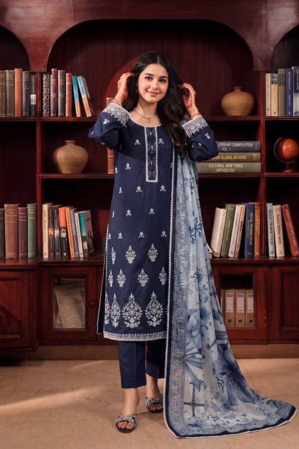 FB-347 | Navy Blue | Lamhay