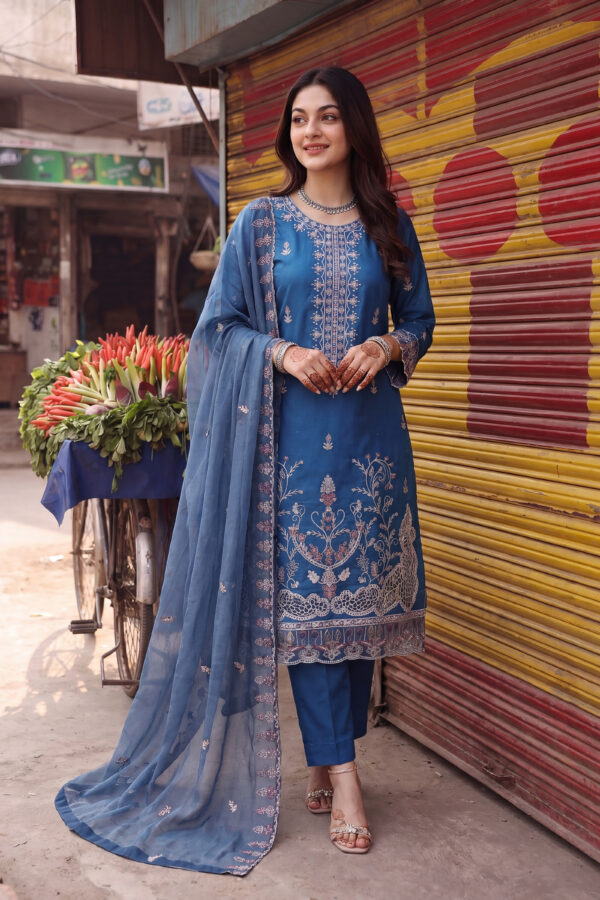 FB-325 | Deep Sapphire Blue | 3 Pcs Semi-Stitch