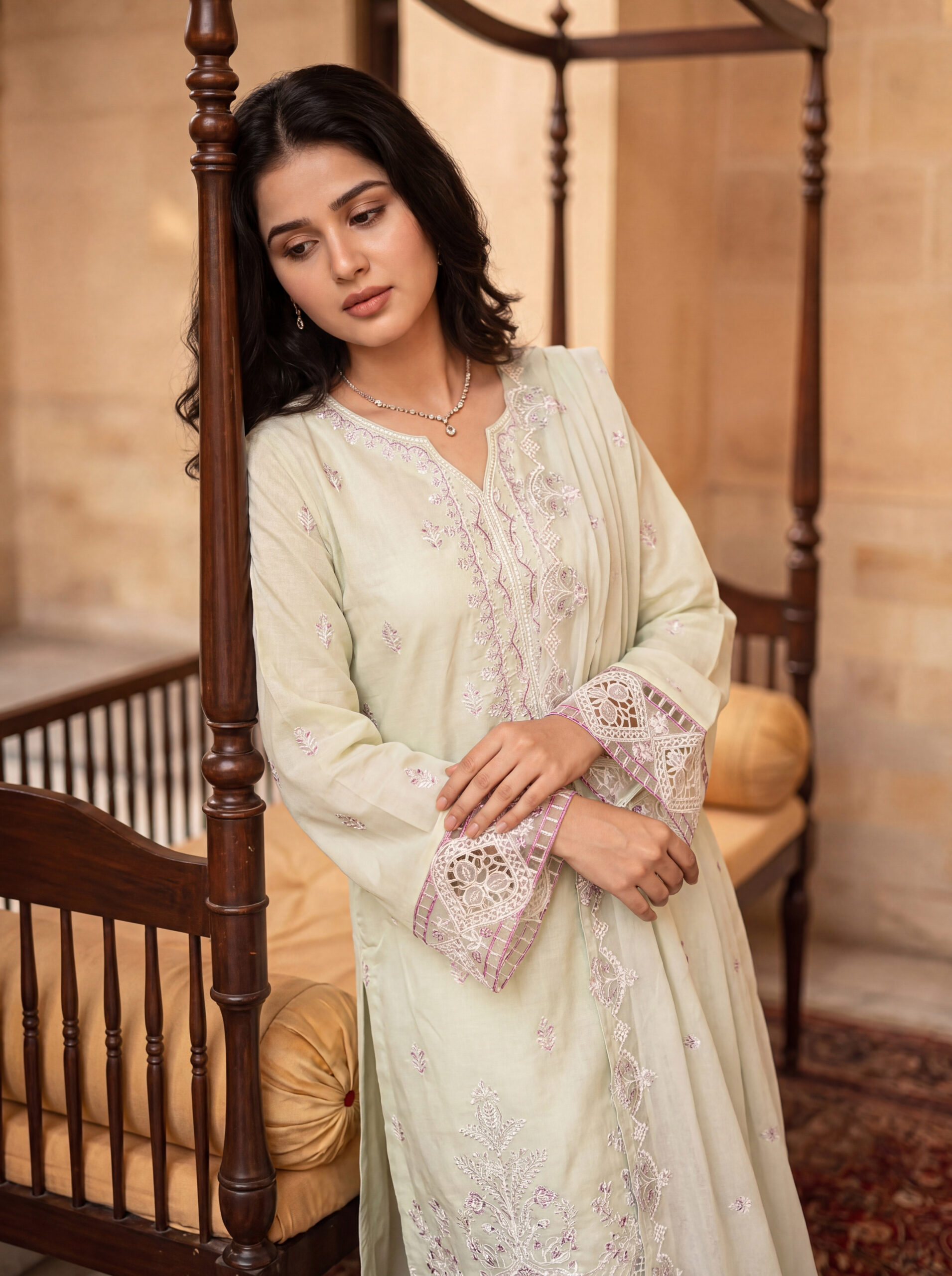 FB-328 | Soft Pistachio | 3 Pcs Semi-Stitch - Image 5