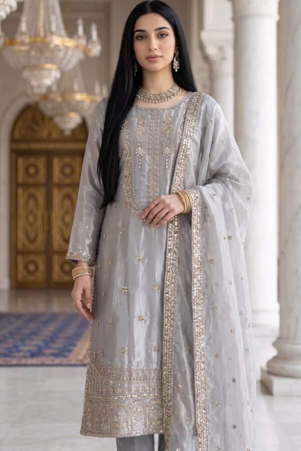 FB-287 | Grey | Chashm-e-Ara