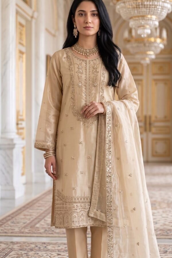 FB-287 | Champagne Beige | Chashm-e-Ara