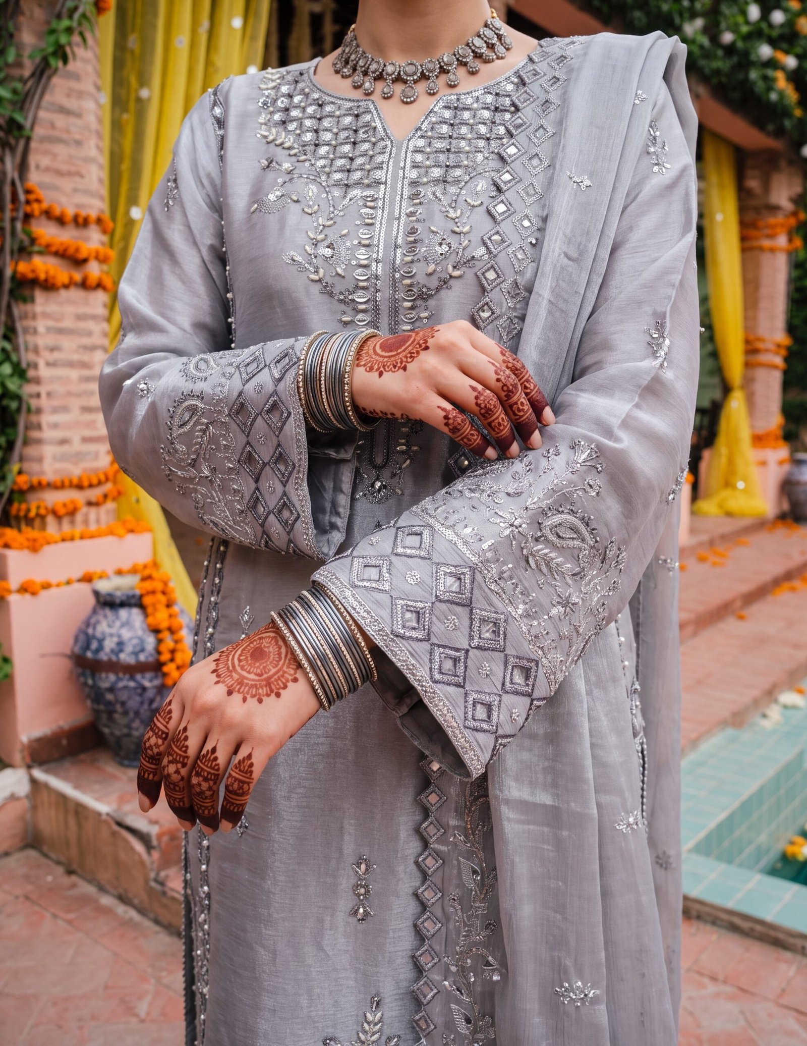 FB-424 | Pearl Grey | Esha - Image 4